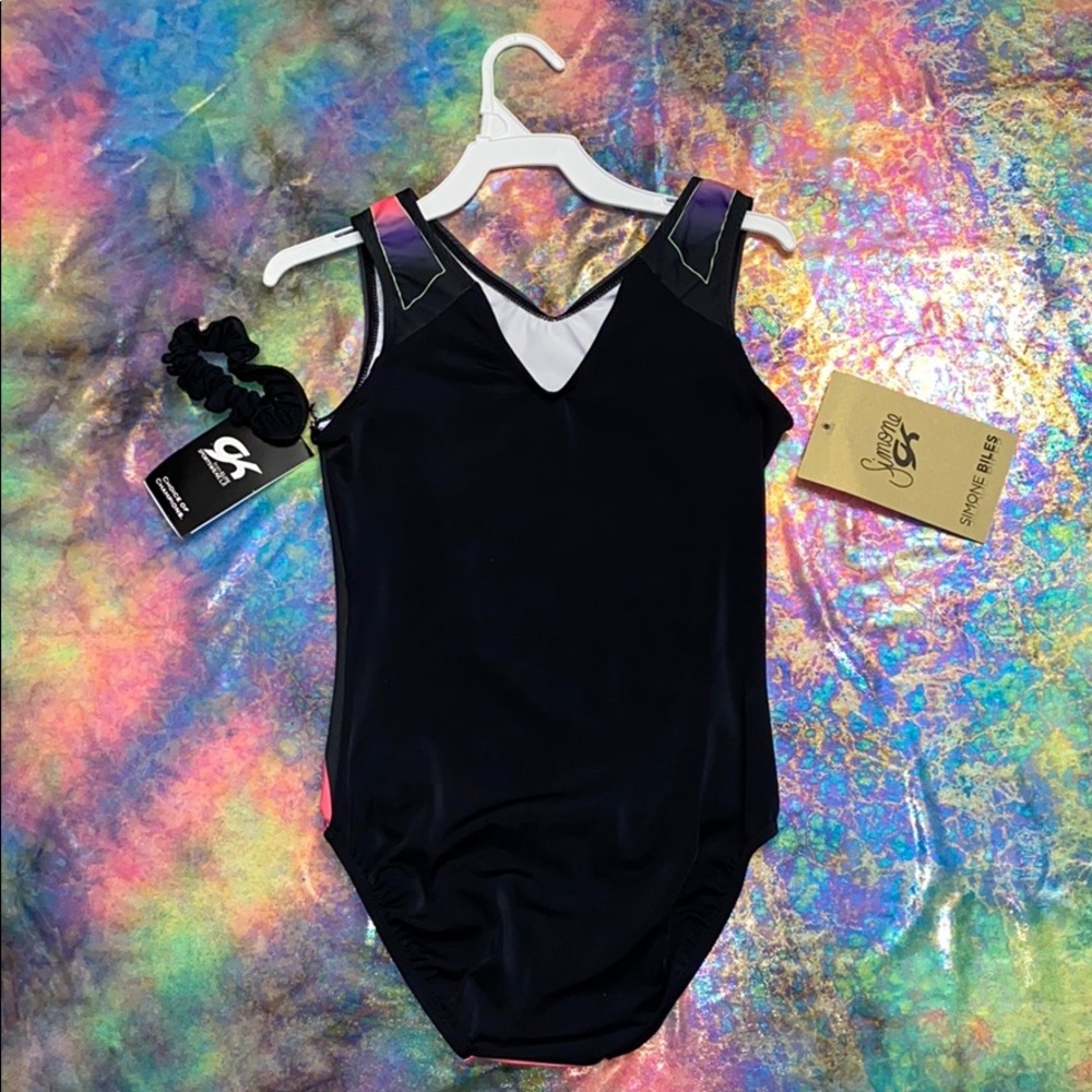 GK ELITE x SIMONE BILES Point of Sparkle Leotard - Picture 7 of 8
